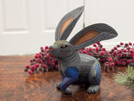 Rabbit Alebrije Art | Handmade Home Decor Folk Art from Oaxaca Mexico, Original Wood Sculpture, Carved Animals, Unique Rabbit