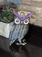 Owl Alebrije Figurine | Hand Carved & Hand Painted Wooden Sculpture, Original Folk Art of Oaxaca Mexico is Unique and Collectible Home Decor