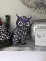 Owl Alebrije Figurine | Hand Carved & Hand Painted Wooden Sculpture, Original Folk Art of Oaxaca Mexico is Unique and Collectible Home Decor