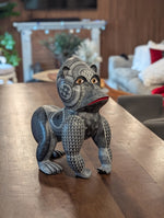 Handmade Oaxacan Alebrije Gorilla Figurine | Hand Painted Mexican Folk Art | Copal Wood Carving Sculpture
