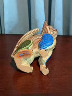 Cat Fusion Alebrije Figurine, Handmade Home Decor, Folk Art from Oaxaca Mexico, Original Wood Sculpture, Carved Animals, Unique Cat Statue