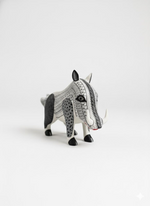 Warthog Alebrije is Genuine Mexican Folk Art | Vibrant Handcraftsmanship on this Oaxacan Wood Carving is Superb, Collectible Home Decor