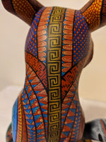 Alebrije Owl Figurine, Handmade Home Decor, Fine Folk Art of Oaxaca Mexico, Original Wood Sculpture, Carved Animal, Unique Gifts, Owl Statue