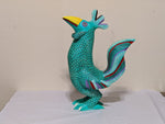 Rooster Alebrije Figurine, Handmade Home Decor, Folk Art Oaxaca Mexico, Original Wood Sculpture, Carved Animal, Unique Gifts, Rooster Statue