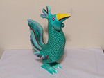Rooster Alebrije Figurine, Handmade Home Decor, Folk Art Oaxaca Mexico, Original Wood Sculpture, Carved Animal, Unique Gifts, Rooster Statue
