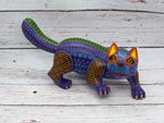 Badger Alebrije Figurine, Handmade Home Decor, Folk Art Oaxaca Mexico, Original Wood Sculpture, Carved Animal, Unique Gifts, Badger Statue