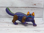 Badger Alebrije Figurine, Handmade Home Decor, Folk Art Oaxaca Mexico, Original Wood Sculpture, Carved Animal, Unique Gifts, Badger Statue