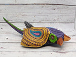 Stingray Alebrije Figurine, Handmade Home Decor, Oaxaca Mexico FolkArt, Original Wood Sculpture, Carved Animal, Unique Gift, Stingray Statue