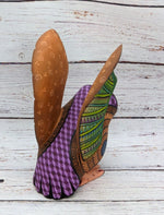 Owl Alebrije Figurine, Handmade Home Decor, Oaxaca Mexico Folk Art, Original Wood Sculpture, Carved Animal, Unique Gifts, Owl Statue