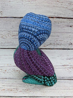 Owl Alebrije Figurine, Handmade Home Decor, Folk Art from Oaxaca Mexico, Original Wood Sculpture, Carved Animals, Unique Owl Statue Gift