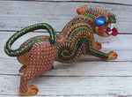 Jaguar Alebrije, Oaxaca Mexico Folk Art, Handmade Home Decor, Colorful Wood Sculpture, Carved Animal, Unique Gift, Genuine Original