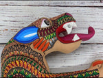 Jaguar Alebrije, Oaxaca Mexico Folk Art, Handmade Home Decor, Colorful Wood Sculpture, Carved Animal, Unique Gift, Genuine Original