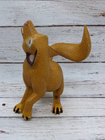 Dog Alebrije, Oaxaca Mexico Folk Art, Handmade Home Decor, Original Wood Sculpture, Carved Animal, Unique Gift, Genuine Original