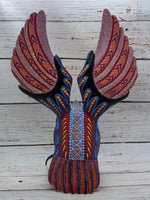 Owl Alebrije, Oaxaca Mexico Folk Art, Handmade Home Decor, Original Wood Sculpture, Carved Animal, Unique Owl Gift, Geniune Original