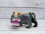 Hippo Alebrije, Oaxaca Mexico Folk Art, Handmade Home Decor, Original Wood Sculpture, Carved Animal, Unique Hippo Gift, Genuine Original