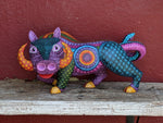 Warthog Alebrije Figurine, Handmade Home Decor, Folk Art from Oaxaca Mexico, Original Wood Sculpture, Unique Warthog Statue Gift