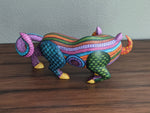 Warthog Alebrije Figurine, Handmade Home Decor, Folk Art from Oaxaca Mexico, Original Wood Sculpture, Unique Warthog Statue Gift
