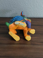 Dog Alebrije Figurine, Handmade Home Decor, Folk Art from Oaxaca Mexico, Original Wood Sculpture, Carved Animals, Unique Dog Statue Gift
