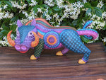Warthog Alebrije Figurine, Handmade Home Decor, Folk Art from Oaxaca Mexico, Original Wood Sculpture, Unique Warthog Statue Gift