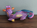 Warthog Alebrije Figurine, Handmade Home Decor, Folk Art from Oaxaca Mexico, Original Wood Sculpture, Unique Warthog Statue Gift