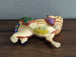 Wolf Alebrije Figurine, Handmade Home Decor, Folk Art from Oaxaca Mexico, Original Wood Sculpture, Carved Animals, Unique Wolf Statue Gift