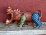 Hippo Alebrije Figurine, Handmade Home Decor, Folk Art from Oaxaca Mexico, Original Wood Sculpture, Carved Animals, Unique Hippo Statue Gift