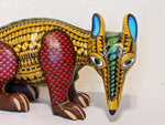 Possum Alebrije Figurine, Handmade Home Decor, Folk Art from Oaxaca Mexico, Original Wood Sculpture, Unique Possum Statue Gift