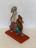 Fusion Alebrije, Oaxaca Mexico Folk Art, Handmade Home Decor, Original Wood Sculpture, Carved Animal, Unique Gift, Genuine Original