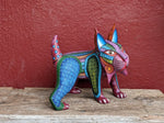 Lynx Alebrije, Oaxaca Mexico Folk Art, Handmade Home Decor, Original Wood Sculpture, Carved Animal, Unique Gift, Genuine Original