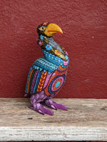Vulture Alebrije, Oaxaca Mexico Folk Art, Handmade Home Decor, Original Wood Sculpture, Carved Animal, Unique Gift, Genuine Original