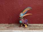Toucan Alebrije, Oaxaca Mexico Folk Art, Handmade Home Decor, Original Wood Sculpture, Carved Animal, Unique Gift, Genuine Original