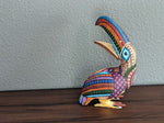 Toucan Alebrije, Oaxaca Mexico Folk Art, Handmade Home Decor, Original Wood Sculpture, Carved Animal, Unique Gift, Genuine Original