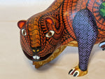 Beaver Alebrije, Repaired, Oaxaca Mexico Folk Art, Handmade Home Decor, Original Wood Sculpture, Carved Animal, Unique Gift Geniune Original