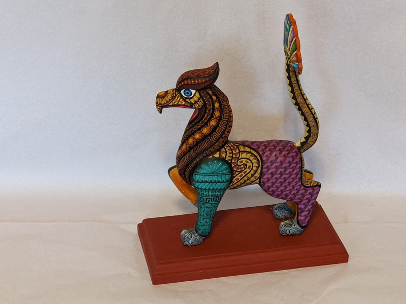 Fusion Alebrije, Oaxaca Mexico Folk Art, Handmade Home Decor, Original Wood Sculpture, Carved Animal, Unique Gift, Genuine Original