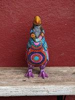 Vulture Alebrije, Oaxaca Mexico Folk Art, Handmade Home Decor, Original Wood Sculpture, Carved Animal, Unique Gift, Genuine Original