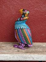 Vulture Alebrije, Oaxaca Mexico Folk Art, Handmade Home Decor, Original Wood Sculpture, Carved Animal, Unique Gift, Genuine Original