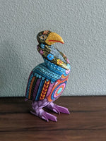 Vulture Alebrije, Oaxaca Mexico Folk Art, Handmade Home Decor, Original Wood Sculpture, Carved Animal, Unique Gift, Genuine Original