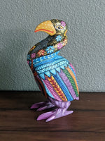Vulture Alebrije, Oaxaca Mexico Folk Art, Handmade Home Decor, Original Wood Sculpture, Carved Animal, Unique Gift, Genuine Original