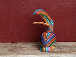 Toucan Alebrije, Oaxaca Mexico Folk Art, Handmade Home Decor, Original Wood Sculpture, Carved Animal, Unique Gift, Genuine Original