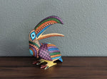 Toucan Alebrije, Oaxaca Mexico Folk Art, Handmade Home Decor, Original Wood Sculpture, Carved Animal, Unique Gift, Genuine Original