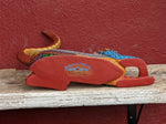 Lion Alebrije, Oaxaca Mexico Folk Art, Handmade Home Decor, Original Wood Sculpture, Carved Animal, Unique Gift, Genuine Original