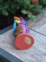 Eagle Fusion Alebrije Figurine, Handmade Home Decor, Folk Art from Oaxaca Mexico, Original Wood Sculpture, Unique Carved Animal Eagle Statue