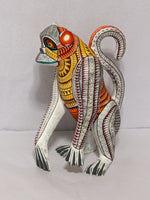 Monkey Alebrije Figurine, Handmade Home Decor, Folk Art from Oaxaca Mexico, Original Wood Sculpture, Carved Animals, Unique Monkey Gift