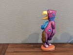 Eagle Fusion Alebrije Figurine, Handmade Home Decor, Folk Art from Oaxaca Mexico, Original Wood Sculpture, Unique Carved Animal Eagle Statue