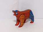 Bear Alebrije Figurine, Handmade Home Decor, Folk Art from Oaxaca Mexico, Original Wood Sculpture, Carved Animals, Unique Bear Statue Gift