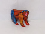 Bear Alebrije Figurine, Handmade Home Decor, Folk Art from Oaxaca Mexico, Original Wood Sculpture, Carved Animals, Unique Bear Statue Gift