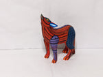 Coyote Alebrije Figurine, Handmade Home Decor, Folk Art from Oaxaca Mexico, Original Wood Sculpture, Carved Animals, Unique Coyote Statue