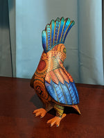 Quail Alebrije, Oaxaca Mexico Folk Art, Handmade Home Decor, Original Wood Sculpture, Carved Animal, Unique Gift, Genuine Original