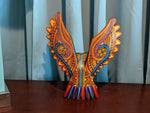 Owl Alebrije, Oaxaca Mexico Folk Art, Handmade Home Decor, Original Wood Sculpture, Carved Animal, Unique Gift, Genuine Original