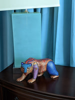 Bear Alebrije Art, Handmade Home Decor, Folk Art from Oaxaca Mexico, Original Wood Sculpture, Carved Animals, Unique Bear Statue Gif